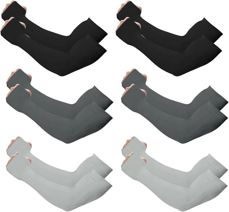 Outivity Arm Sleeves for Men Women Upf 50 Compression Arm Sleeve for UV Blocking Protection - Image 1